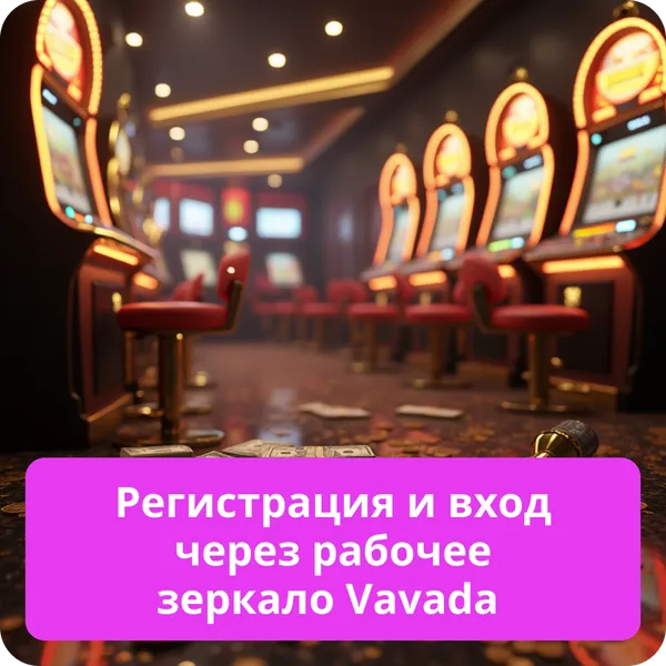 Регистрация и вход через рабочее зеркало Vavada