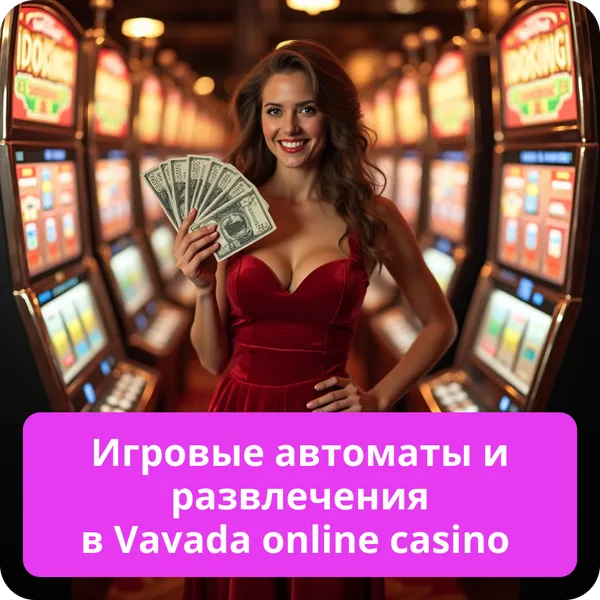 Игровые автоматы и развлечения в Vavada online casino